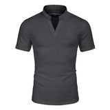 Polo Shirts Spring/Summer Polo Shirt Color Matching Men
