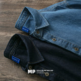 Denim Shirts Autumn Denim Long Sleeve Shirt Men's Casual Loose