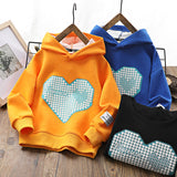 Children Hoodie Sweatshirts Boys Hooded Sweatshirt Spring and Autumn Leisure Loose