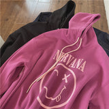 Harvard Sweatshirt Loose Hooded Warm Sweater for Women