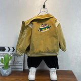 Toddler Boys Jackets Boys' Coat Spring and Autumn Children's Corduroy