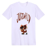 Juice WRLD T Shirt Cartoon Juice WRLD Printed Week T-shirt Cute Style