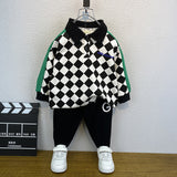 Toddler Boys Sweater Boys Autumn Clothing Polo Shirt Sweater