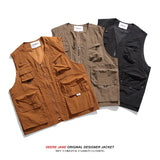 Men Vest Spring Men Loose Sleeveless Top Men