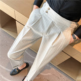 Men Pant Striped Casual Pants
