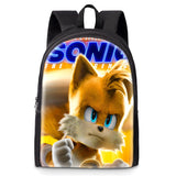 Shadow Backpack Cartoon Sonic 2 Children's Backpack Student Outdoor Casual Boys and Girls Schoolbag
