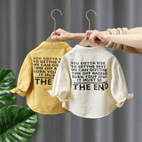 Toddler Boys Jackets Boys' Shirt Autumn Cool Handsome Top