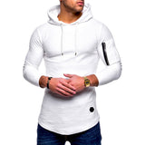 Man Tanks Long-Sleeved T-shirt Men's Casual Bottoming Shirt T-shirt