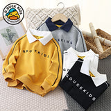 Children Hoodie Sweatshirts Children's Clothing Autumn Children's Pullover Medium and Large Children's Lapel