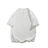 Men T Shirt Summer Casual Tops Men's Summer Retro Men's round Neck Short Sleeve Casual Loose Letter Printed T-shirt Fashion