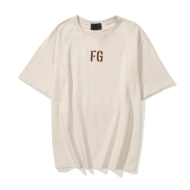 Fog T Shirt Spring/Summer Men's and Women's Same Style Short Sleeve Fear Of God