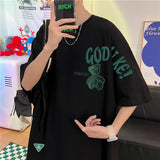 Men's T-Shirt Summer Printed round Neck Short Sleeve T-shirt