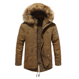 Bane Coat Fleece-Lined Mid-Length Cotton Clothing