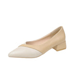 Nude Wide Fit Block Heels