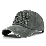 Yankee Baseball Cap Embroidered Peaked Cap Retro Spring and Summer