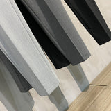 Men Trousers Suit Pants Men's Solid Color Simple
