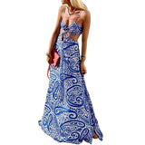Women Bohemian Dress Women's Summer Sexy Suspender Dress