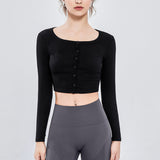 Anti Sweat Dressing Yoga Clothes Blouse