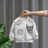 Toddler Boys Sweater Baby Spring and Autumn Clothes Sweater Base Shirt