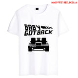 Back to the Future Costume Printed Men's and Women's T-shirt Summer Short Sleeve