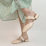 Nude Pumps Block Heel