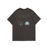 Men T Shirt Summer Casual Tops Men's Clothes Summer Wear Vintage Men's round Neck Short Sleeve Casual Loose Letter Printed T-shirt