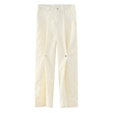 Men Suit Pants Men's Autumn and Winter Solid Color Suit Suit Men