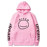 Dreamwastaken Men's Novelty Hoodies Dream Merch Shirt 2D Printed Casual Fashion Loose Hooded Sweater