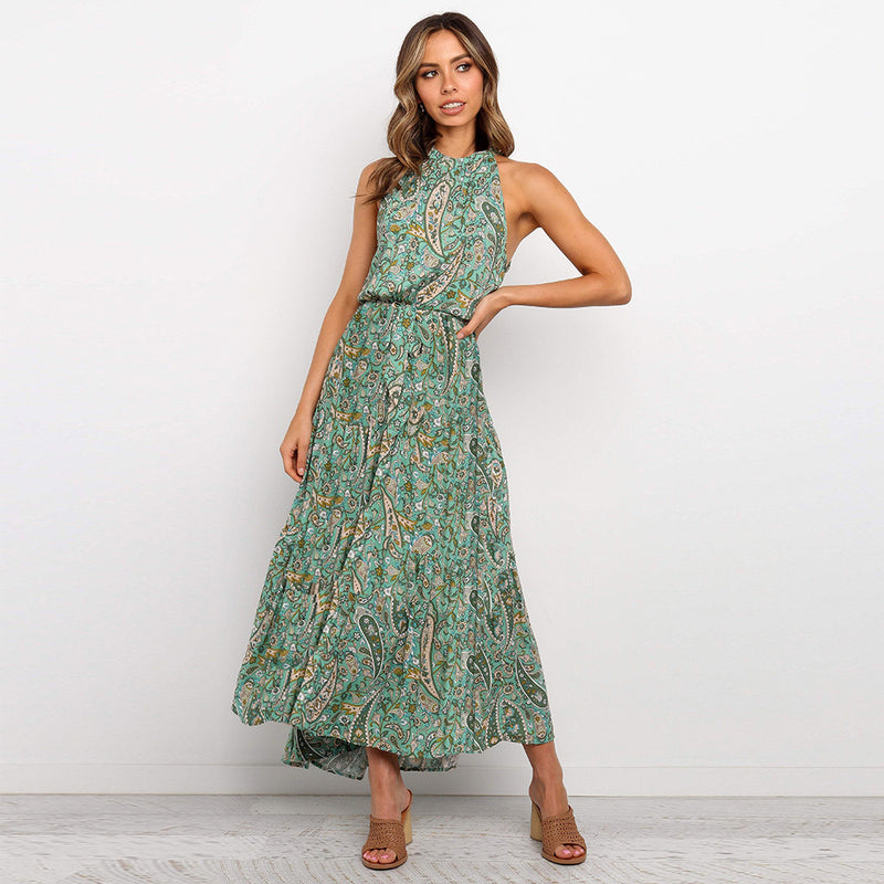 Beth Dutton Bohemian Dress Summer Spring Midi Dresses Sexy Print Floral Dress