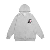 In Memory of Kobe Hoodie Kobe No. 24 Zipper Cardigan Sweater Loose plus Size