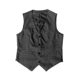 Tuxedo Vests Autumn and Winter Suit Vest Men's Retro Style Slim Fit Leisure Professional Formal Suit Vest Fashion