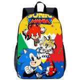 Shadow Backpack Sonic Schoolbag for Elementary School Students