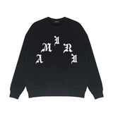Amiri Women Crew Sweatshirts Crew Neck Sweater