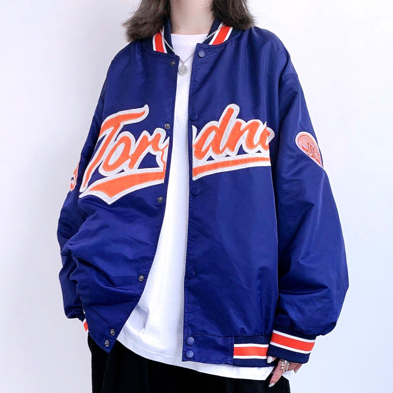 Dodgers Letter Man Jacket Outfit Senior Jackets Varsity Baseball College Coat Tordna Spring and Autumn Coat