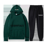Fear Of God Fog Essentials Hoodie & Sweatpant 2 Piece Set For Men And Women