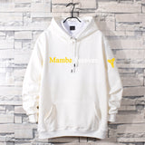 In Memory of Kobe Hoodie Commemorative Kobe No. 24 Signature Printed Hooded Cotton Sweater