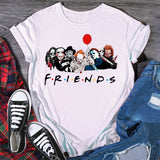Friends Joey T Shirt Female Wish Short Sleeve T-shirt Female