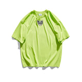 Cartoon Bear Couple Short Sleeve T-shirt Men 'S Summer Loose Round Neck Half Sleeve Student Casual