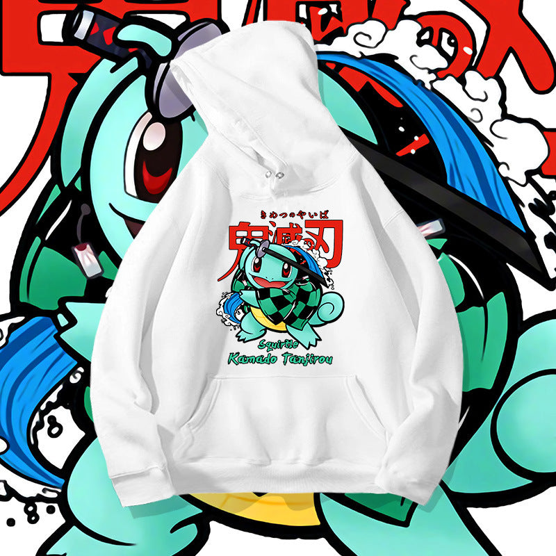 Men and Women Pokemon Pikachu Hoodie Pokemon Hooded Sweater for Men and Women