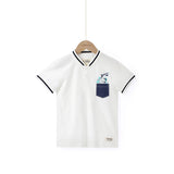 Children Boy Polo Shirts Summer Boys' Short-Sleeved T-shirt