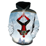Men Spider Hoodie Marvel Series Sweater 3D Printing Autumn and Winter