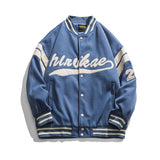 Varsity Spring Large Size Sports Retro Personalized Baseball Women Jacket