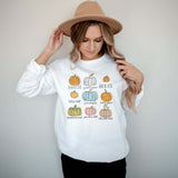Halloween Costumes Pumpkin Pumpkin Printed Crew Neck Sweatshirt Female