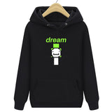 Dreamwastaken Men's Novelty Hoodies Dream Merch Shirt Printed Fashion Hooded Sweatshirt Shirt