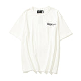 Kanye T Shirt 21ss Summer Fog Letter Short Sleeve T-shirt Loose Plus Size