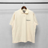 Essentials Polo Shirt Foot of God Essentials Double-Line Polo Shirt Fog Reflective