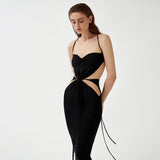 Music Festivals Rave Outfits Dress Summer Sexy Backless Slim Fit Women's Dress