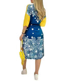 Women Exotic Dresses Button Pocket Long Sleeve Shirt Dress Long Dress