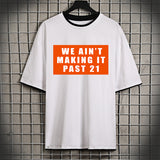 Juice WRLD T Shirt Hip Hop Rap Juice WRLD Printed round Neck Loose