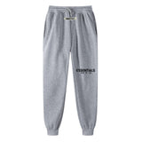 Fear Of God Fog Essentials Sports Pants Autumn and Winter High Street Fashion Brand Letter Logo Hot Stamping Fog